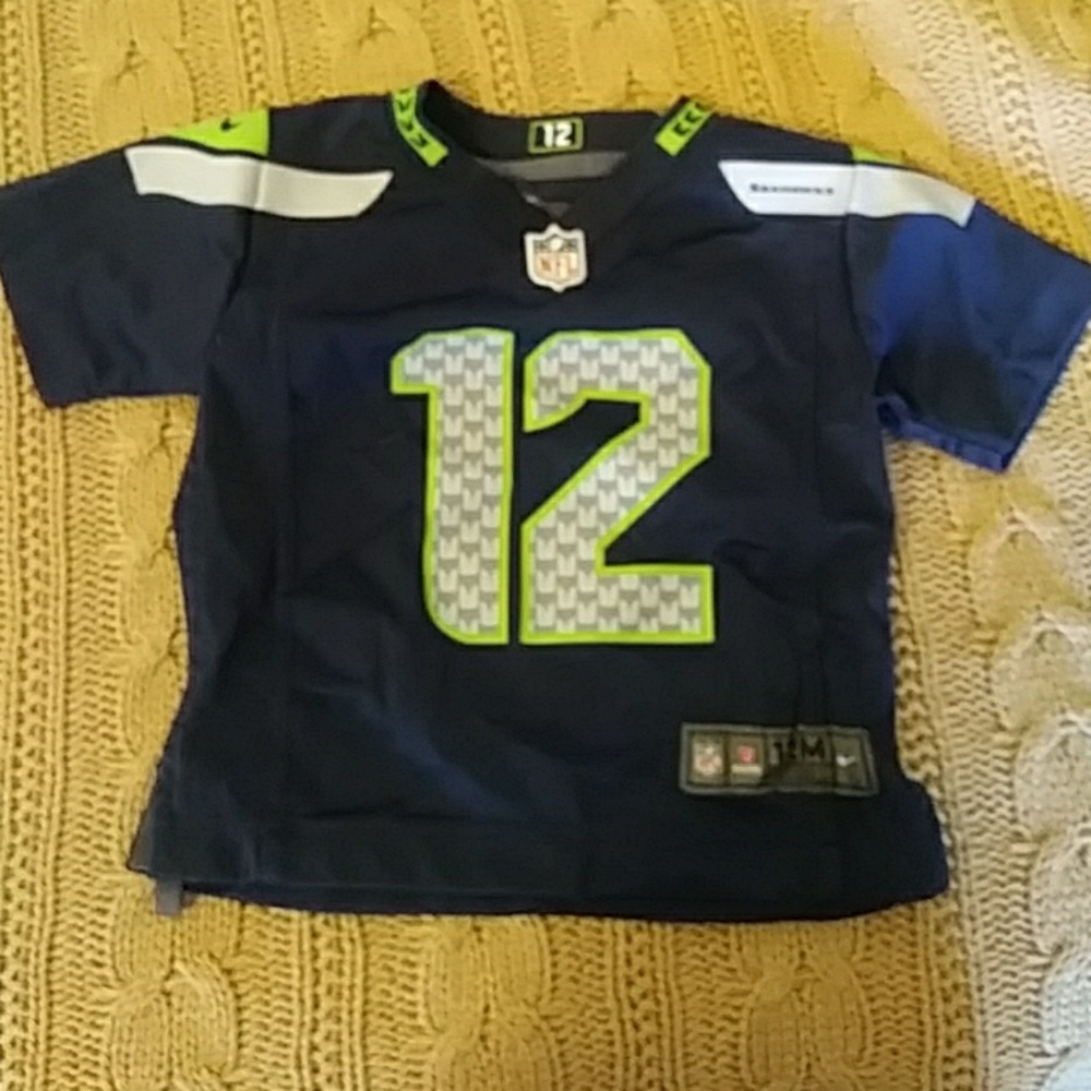 Seattle Seahawks Boys 12M Jersey